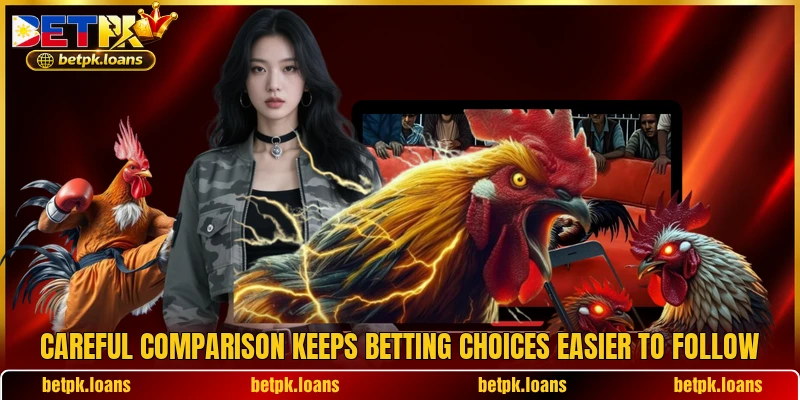 Careful comparison keeps betting choices easier to follow