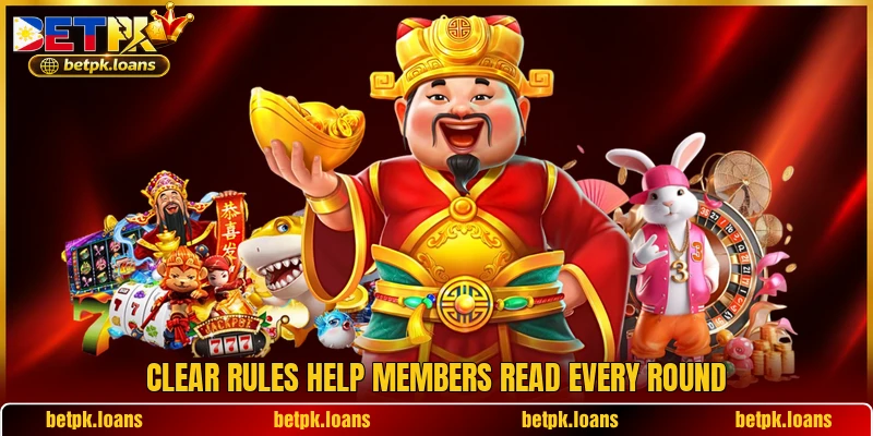 Clear rules help members read every round
