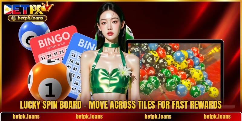 Lucky Spin Board - Move Across Tiles For Fast Rewards