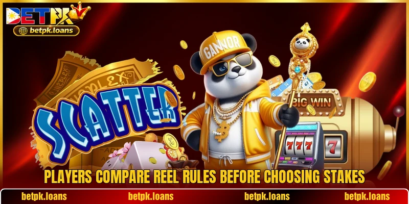 Players compare reel rules before choosing stakes
