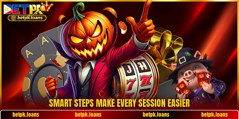 Smart steps make every session easier