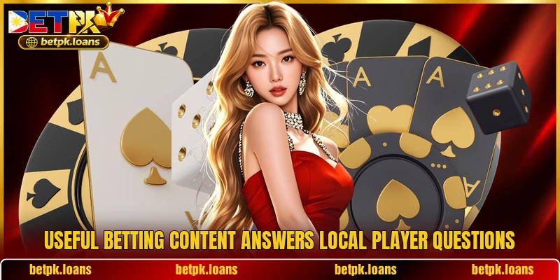 Useful betting content answers local player questions